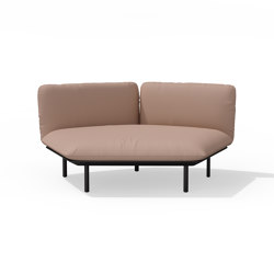 Senja sofa organic corner double module | Sofas | Tribù