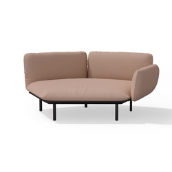 Senja sofa organic corner double module - left corner arm low | Sofas | Tribù