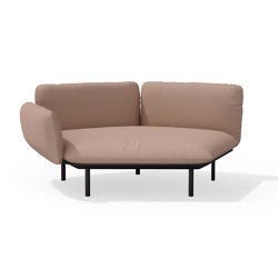 Senja sofa organic corner double module - right corner arm low | Sofas | Tribù