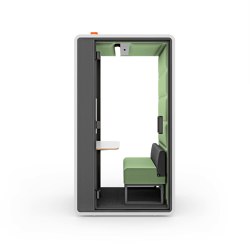 HushFree.S.Hybrid | Green | Cabine ufficio | Hushoffice