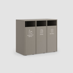 CleanUp Recycling Box | Poubelle tri sélectif | Neudoerfler