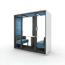 HushFree.XM | Blue | Cabine ufficio | Hushoffice