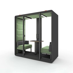 HushFree.XM | Green | Office Pods | Hushoffice