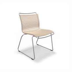 CLICK | Dining Chair without armrest Beige | Chairs | HOUE