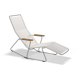 CLICK | Sunrocker Muted White | Lettini giardino | HOUE