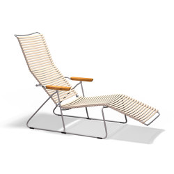 CLICK | Sunlounger Beige | Lettini giardino | HOUE