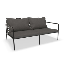 AVON | 2 Seater Sofa Dark Grey Basic | Divani | HOUE