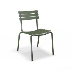 ALUA | Dining Chair without armrest Olive Green | Sedie | HOUE