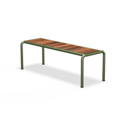 AVANTI | Bench medium Thermo Ash Olive Green | Panche | HOUE