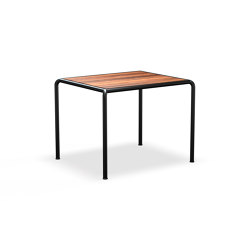 AVANTI | Dining Table 83x98 cm Thermo Ash Black | Mesas comedor | HOUE