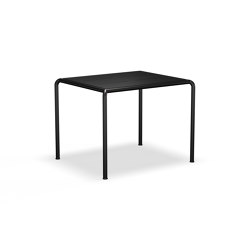 AVANTI | Dining Table 83x98 cm Black | Tavoli pranzo | HOUE