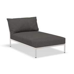 LEVEL 2 | Chaiselong Dark Grey Basic | Chaise longue | HOUE