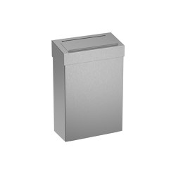 10L Wall Mounted Sanitary Bin Satin | Bath waste bins | The Splash Lab