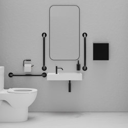 DDA PVD Black Doc M Pack / Close Coupled WC / Hand Dryer | Shower controls | The Splash Lab