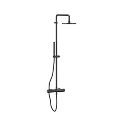 Doc M Pack / PVD Black Satin Exposed Shower | Robinetterie de douche | The Splash Lab