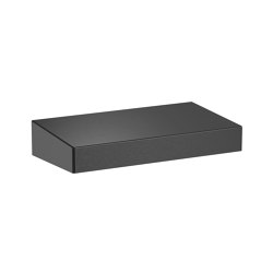 Radius | PVD Black Stainless Steel Shelf / Small | Bath shelving | The Splash Lab