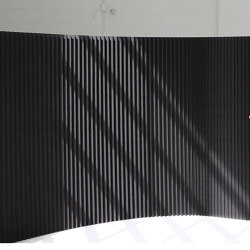 paper softwall | flexible freestanding partition | Privacy screen | molo