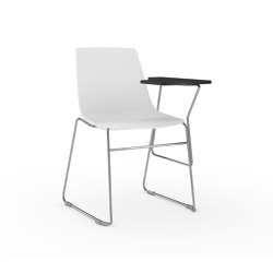 Solix chair, sled base | Chairs | Viasit
