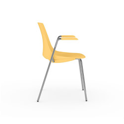 Solix visitors chair, 4 leg | Chairs | Viasit