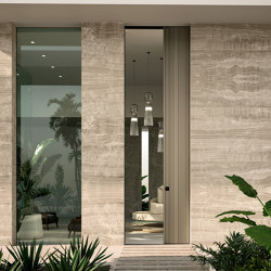 Vela | Porta blindata scorrevole | Porte casa | Oikos Venezia – Architetture d’ingresso