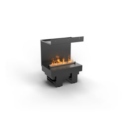 Cool Flame Fireplace Pro 500 Three-Sided | Fireplace inserts | Planika