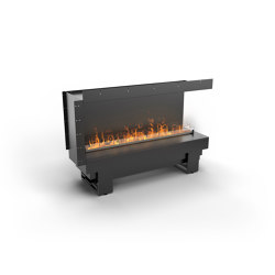 Cool Flame Fireplace Pro 1000 Right-Corner | Fireplace inserts | Planika