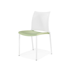 ¡Hola! Stuhl/Bank, hygienische Ausführung | stackable | Kusch+Co