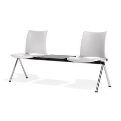 ¡Hola! chair/bench, hygienic version | Benches | Kusch+Co