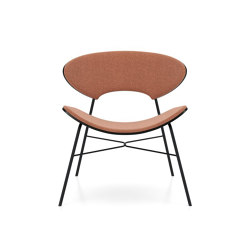 Kanu armchair on 4 metal legs | Armchairs | Kusch+Co