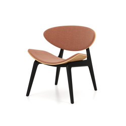 Kanu armchair on 4 wooden legs | Armchairs | Kusch+Co