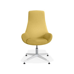 Lupino Sessel Aluminium-Fußkreuz | Chairs | Kusch+Co