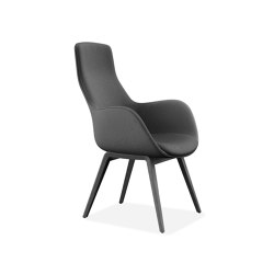 Lupino Sessel Holz-Vierfußgestell | Chairs | Kusch+Co