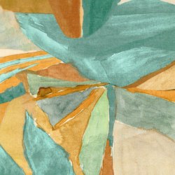 DOUCEUR ARDENTE BLEU PERSAN AMBRE | Drapery fabrics | Casamance
