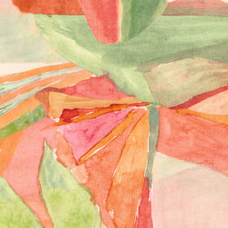 VALLEES SUSPENDUES BLUSH MULTICOLORE | Drapery fabrics | Casamance