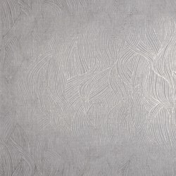 ALARIS FLAX NOIR PLATINE | Wall coverings / wallpapers | Casamance