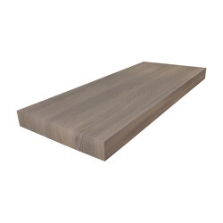 Corsair | Wall Mounted Countertop Shelf | Wood panels | BAGNODESIGN