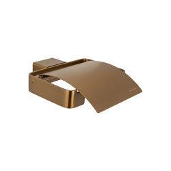 Smooth | Toilet Roll Holder with Cover | Toilettenpapierhalter | BAGNODESIGN