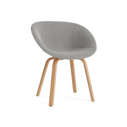 Mat Lehnstuhl vollpolster Buchenholz | Chairs | Normann Copenhagen