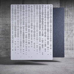EchoCurtain® PLAIN | Sound absorbing room divider | ECHOJAZZ