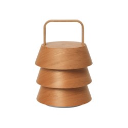 Luver Portable Lamp - Natural | Outdoor lighting | ferm LIVING