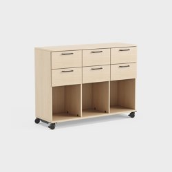 Education Storage drawer storage with cube units | Cabinets | Kinnarps