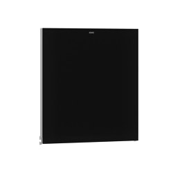 EXOS. front with black safety glass panel | Paper towel dispensers | KWC Professional
