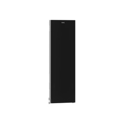 EXOS. front with black safety glass panel for soap dispenser for wall mounting | Soap dispensers | KWC Professional