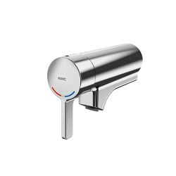 F5L-Therm single-lever thermostatic mixer for tap unit or wall flange | Wall-mounting | KWC Professional