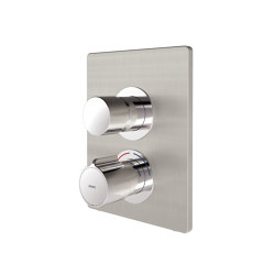 F5S-Therm self-closing thermostatic in-wall mixer | Shower controls | KWC Professional