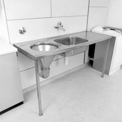 TUBS-BASINS DUHS hospital disposal unit | Wash basins | KWC Professional
