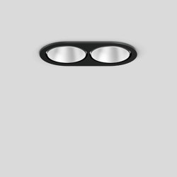 SASSO 40 round recessed 2 lamps | Recessed wall lights | XAL