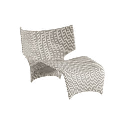 ORCHID FIXED CHAISE LOUNGE | Sun loungers | JANUS et Cie