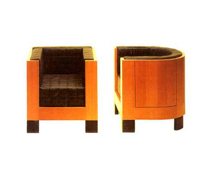 Cubo and Sfera armchairs |  | Sawaya & Moroni