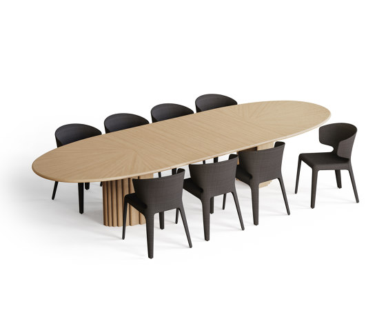 Oval-Tisch | Mesas comedor | Röthlisberger Kollektion